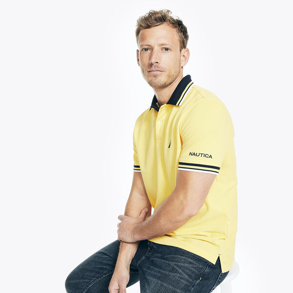 CLASSIC FIT SOLID POLO - French Vanilla